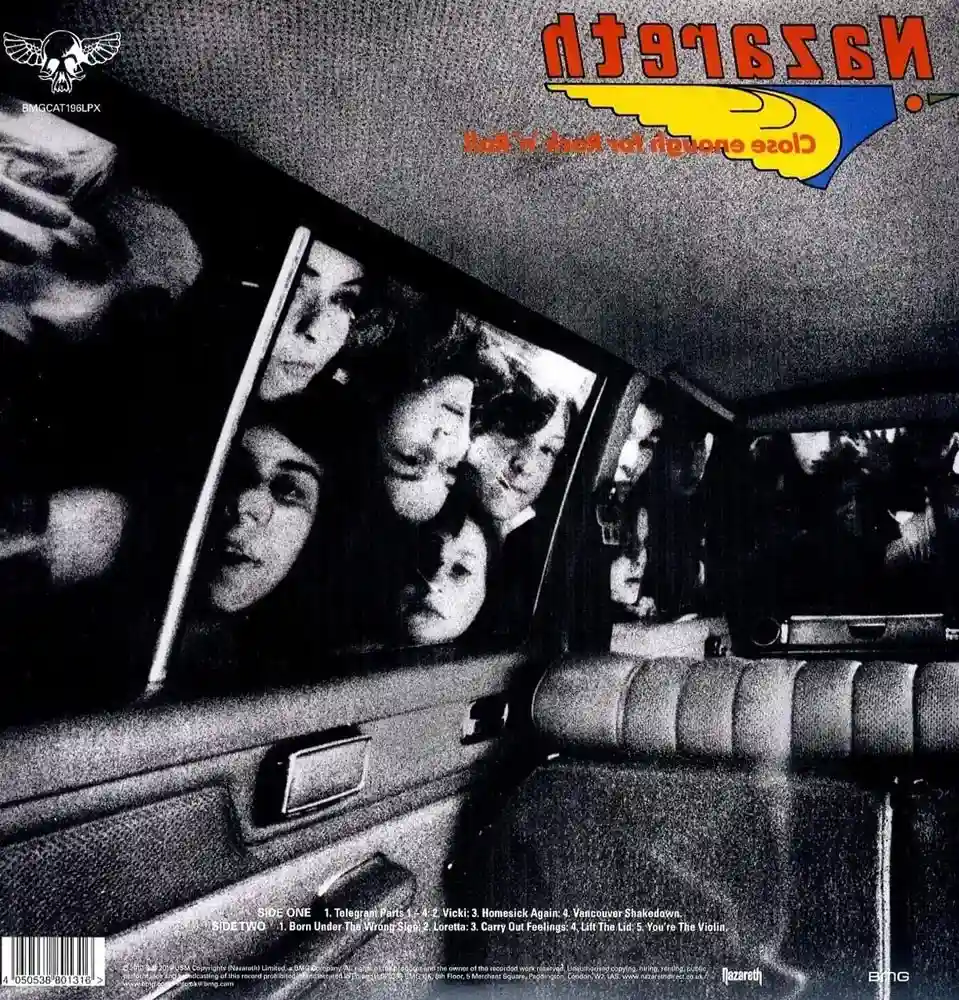 Виниловая пластинка NAZARETH - Close Enough For Rock n Roll (Blue)