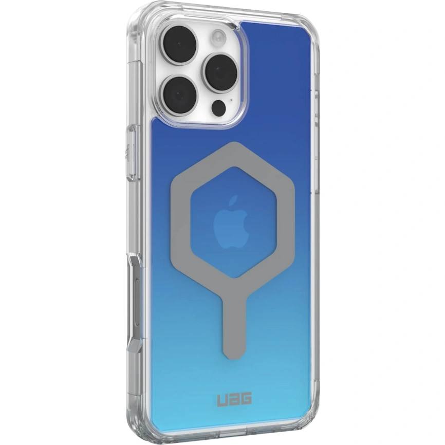 Чехол UAG MagSafe Plyo для iPhone 16 Pro Blue Ombre
