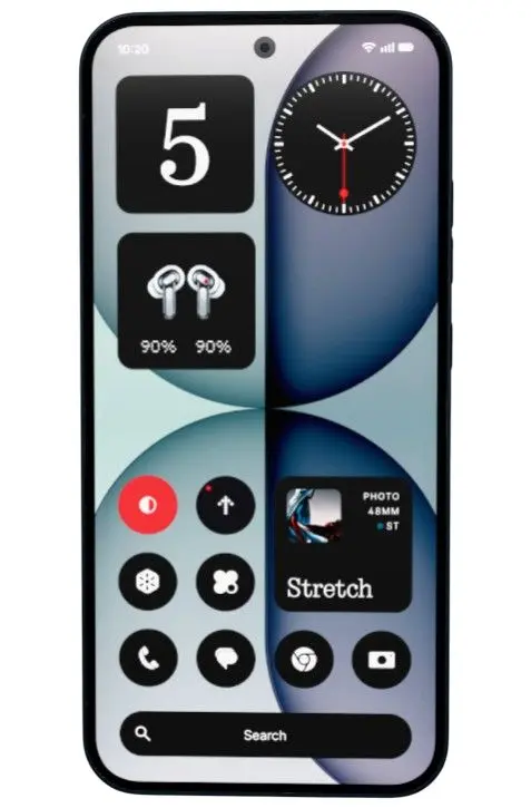 Смартфон Nothing Phone 4a 12/256 ГБ Черный