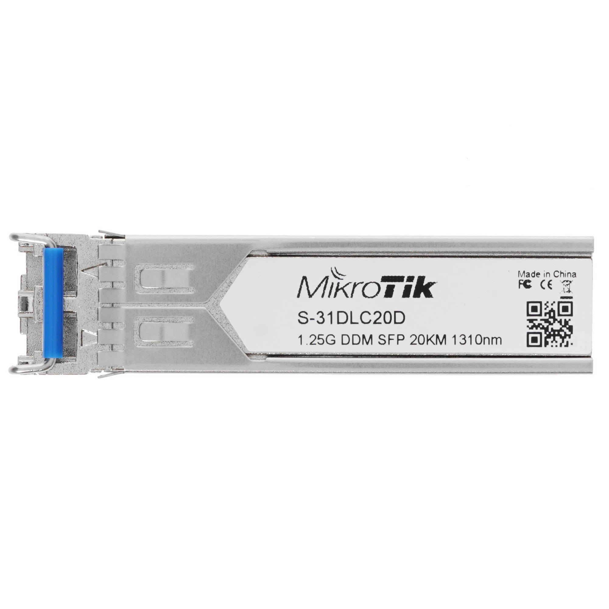 Трансивер MikroTik S-31DLC20D, SFP, 1.25G