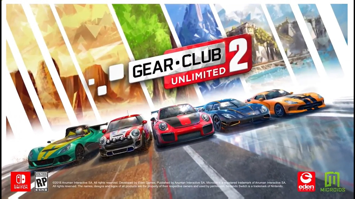 Игра Gear Club Unlimited 2 - Standard Edition (NS)