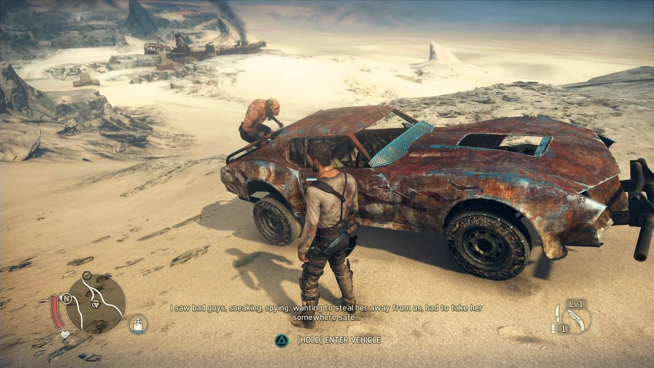 Игра Mad Max, русские субтитры (PS4)