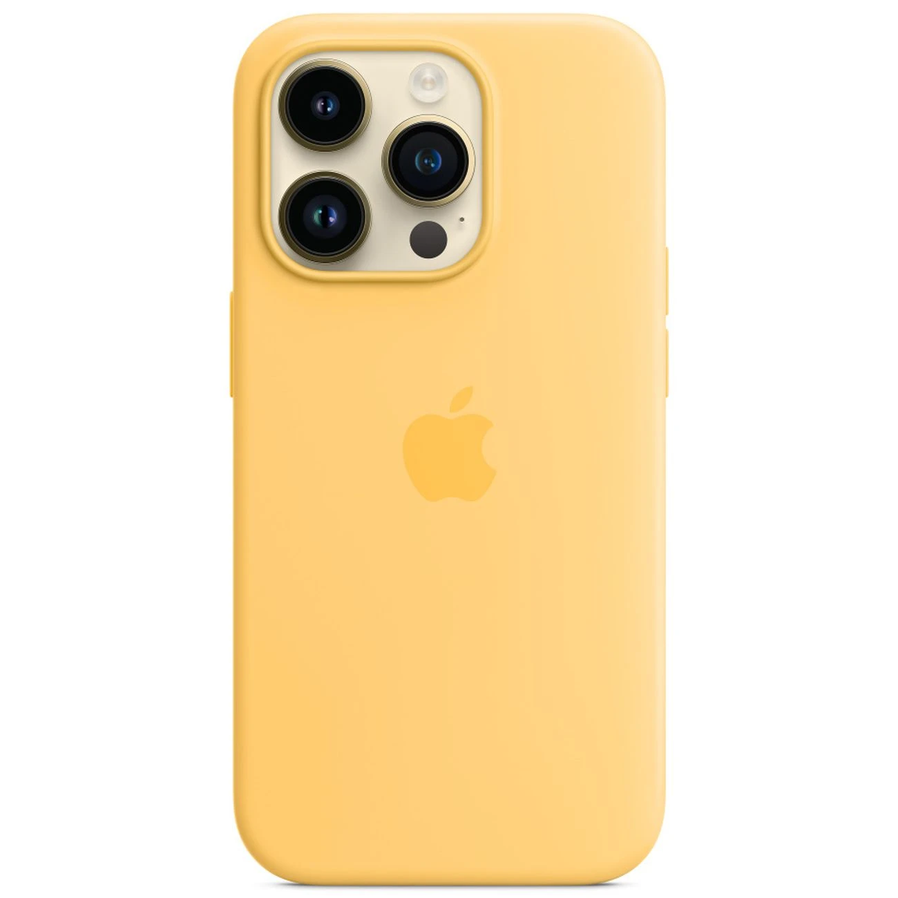 Чехол iPhone 14 Pro Silicone MagSafe, Желтый MPTM3