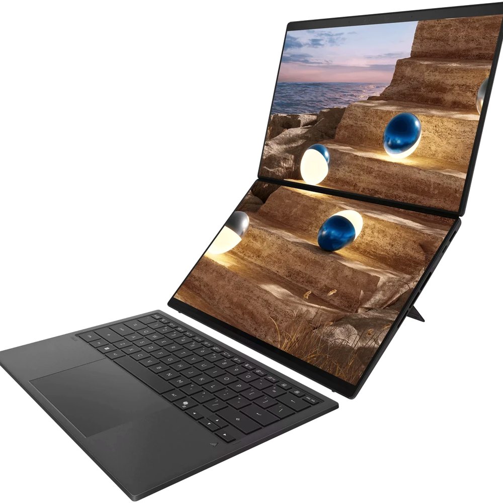 Ноутбук ASUS Zenbook Duo Zenbook Duo 14 Touch 90NB16V1-M00VU0 (14", Intel Core Ultra 9 378H, 32 ГБ, 1 ТБ SSD, сенсорный экран, Windows) UX8407AA-SN538X, серый