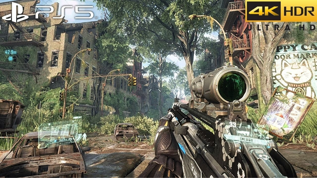 Игра Crysis Remastered Trilogy, русские субтитры (PS4)