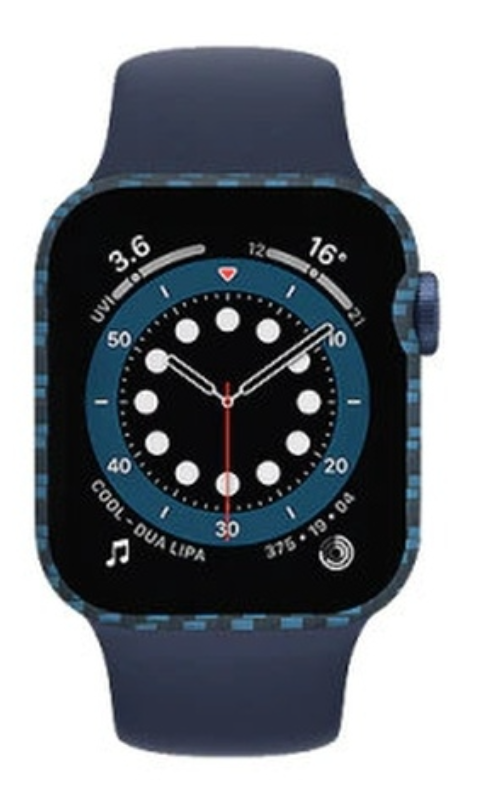 Чехол K-DOO KEVLAR EDGE для Apple Watch 44 мм Thin fit and lightweight — Blue Чехол K-DOO KEVLAR EDGE для Apple Watch 44 мм Thin fit and lightweight — Blue