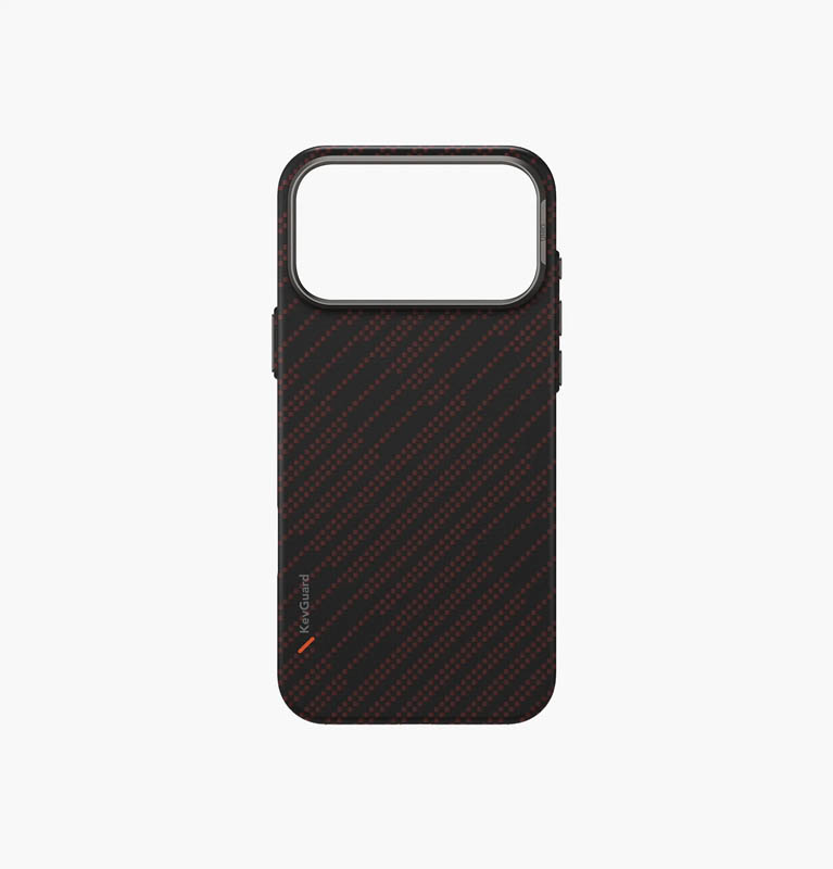 Uniq для iPhone 17 Pro Max KEVA EDGE Full Kevlar (MagSafe), Черный