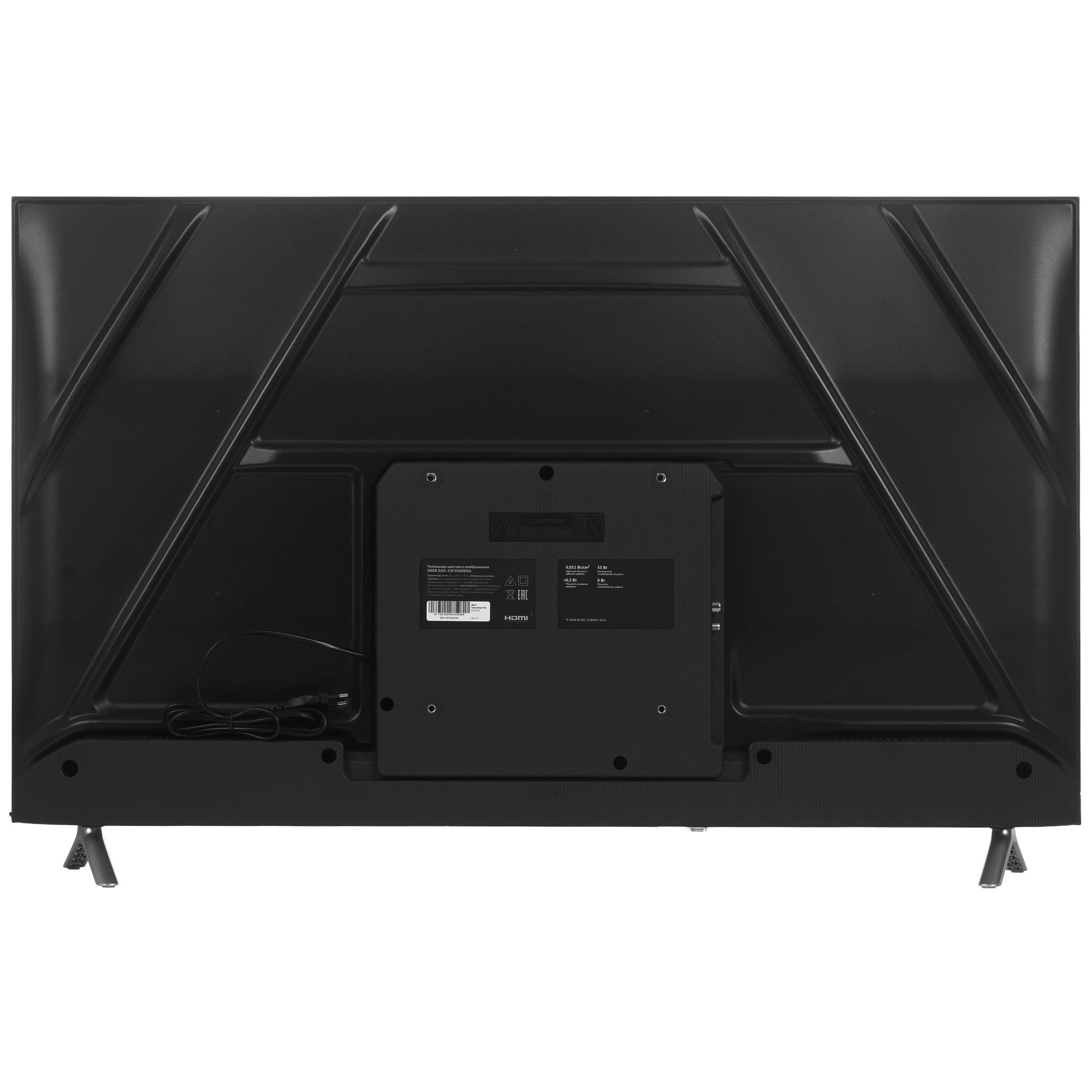 Телевизор Sber SDX-43F3000DSA 43" серый