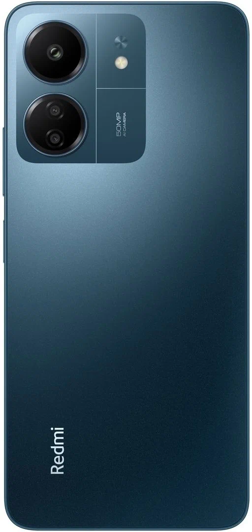 Смартфон Xiaomi Redmi 13C | 4/128 ГБ Ростест (EAC) Темно-синий