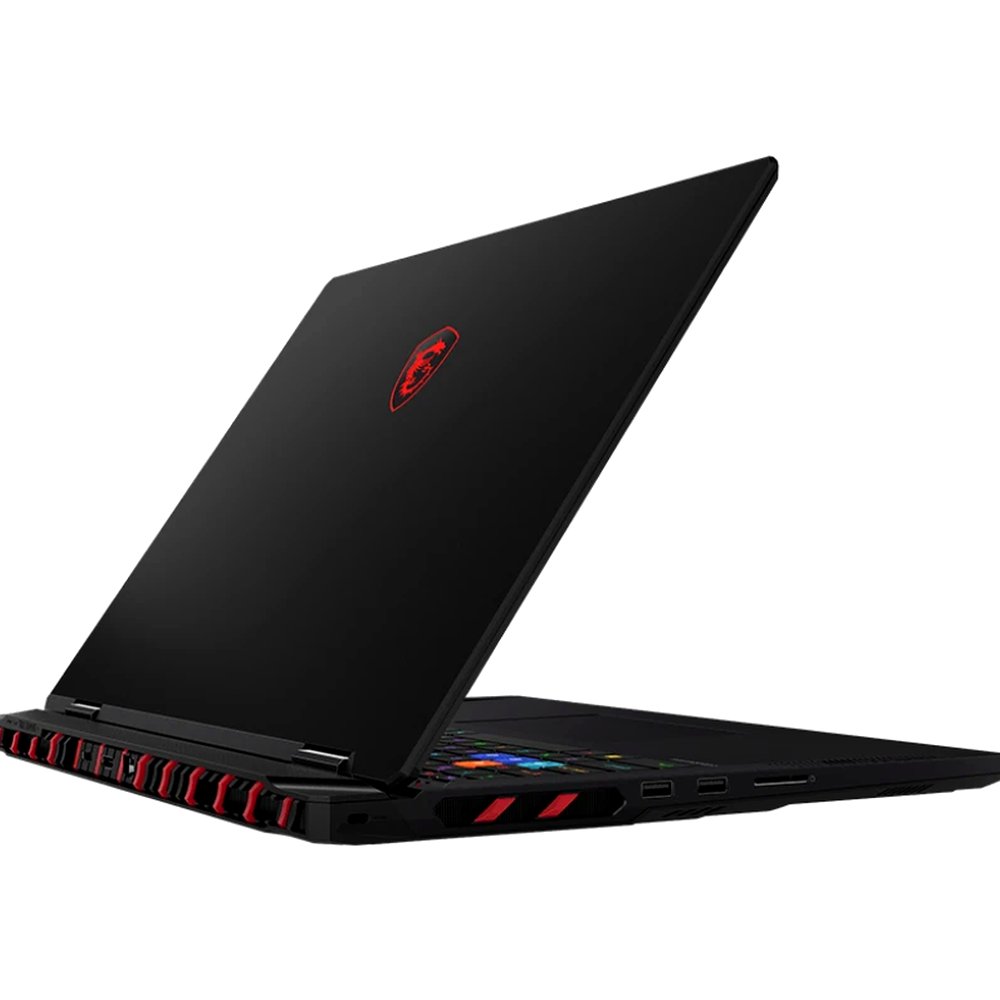 Ноутбук MSI Raider A18 HX 9S7-182L72-408 (18", AMD Ryzen 9 9955HX3D, 32 ГБ, 2 ТБ SSD, RTX 5080 16 ГБ, 120 Гц, Windows) A9WIG-408RU, черный
