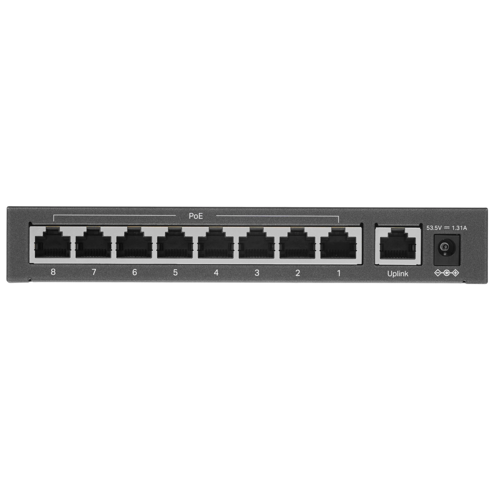 Коммутатор TP-Link TL-SF1009P, 9 портов (8xPoE+), 10/100 Мбит/с, неуправляемый