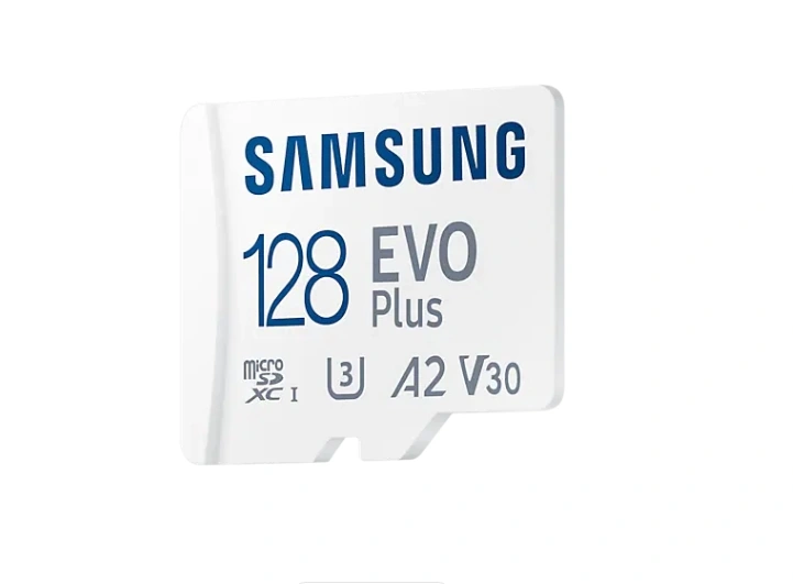 Карта памяти Samsung EVO Plus 128GB MicroSDXC Class 10-UHS-I-U3-130Мб-с MB-MC128KA