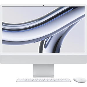 Моноблок Apple iMac 24" M3 (2023) Retina 4,5K 8C CPU/10С GPU, 24 ГБ RAM, 1 ТБ SSD, (Silver | Серебро) (Z19D0001X)