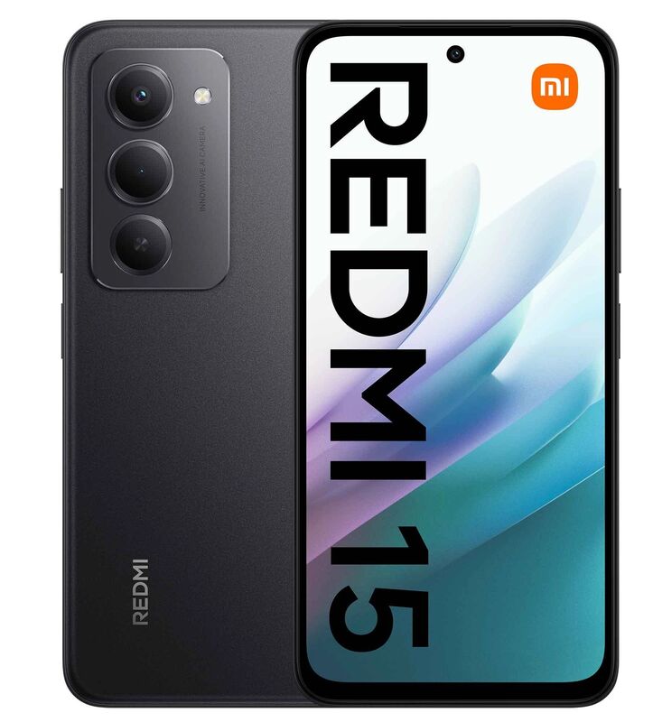Смартфон Xiaomi Redmi 15 4G | 6/128 ГБ Черный Смартфон Xiaomi Redmi 15 4G | 6/128 ГБ Черный