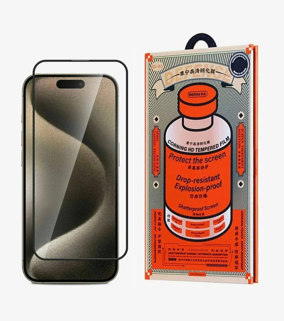 Защитное стекло GL-83 Remax Corning HD для iPhone 16 Pro