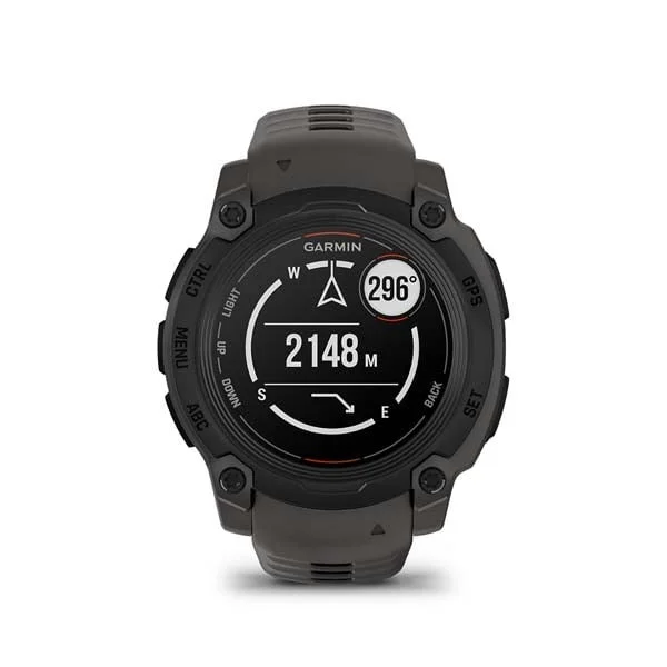 Смарт-часы Garmin Instinct E - 40 mm, Черный, угольно-черный силиконовый ремешок