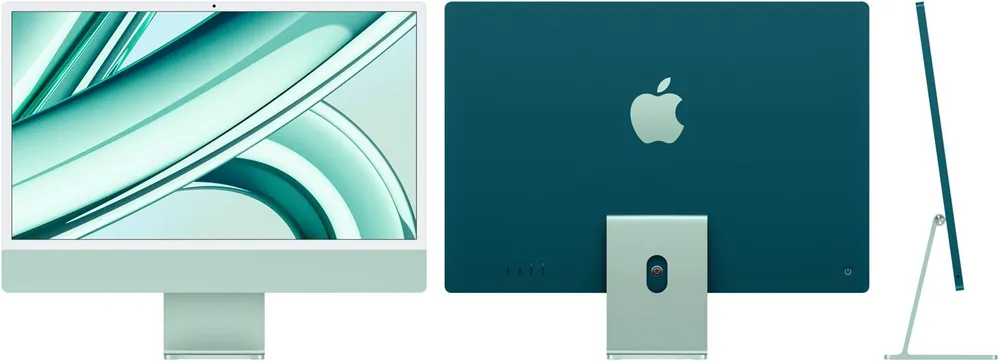 Моноблок Apple iMac 24" M3 (2023) Retina 4,5K 8C CPU/10С GPU, 16 ГБ RAM, 2 ТБ SSD, русская раскладка, (Green | Зеленый) (Z19J001U8)