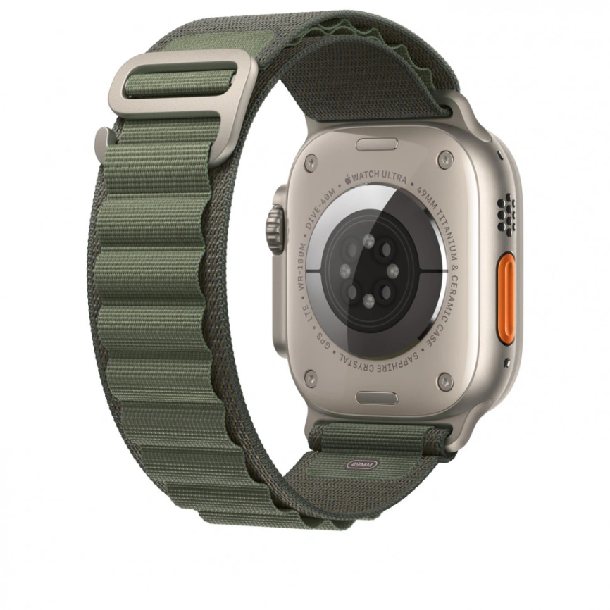 Ремешок Apple Watch Ultra 49mm Green Alpine Loop L
