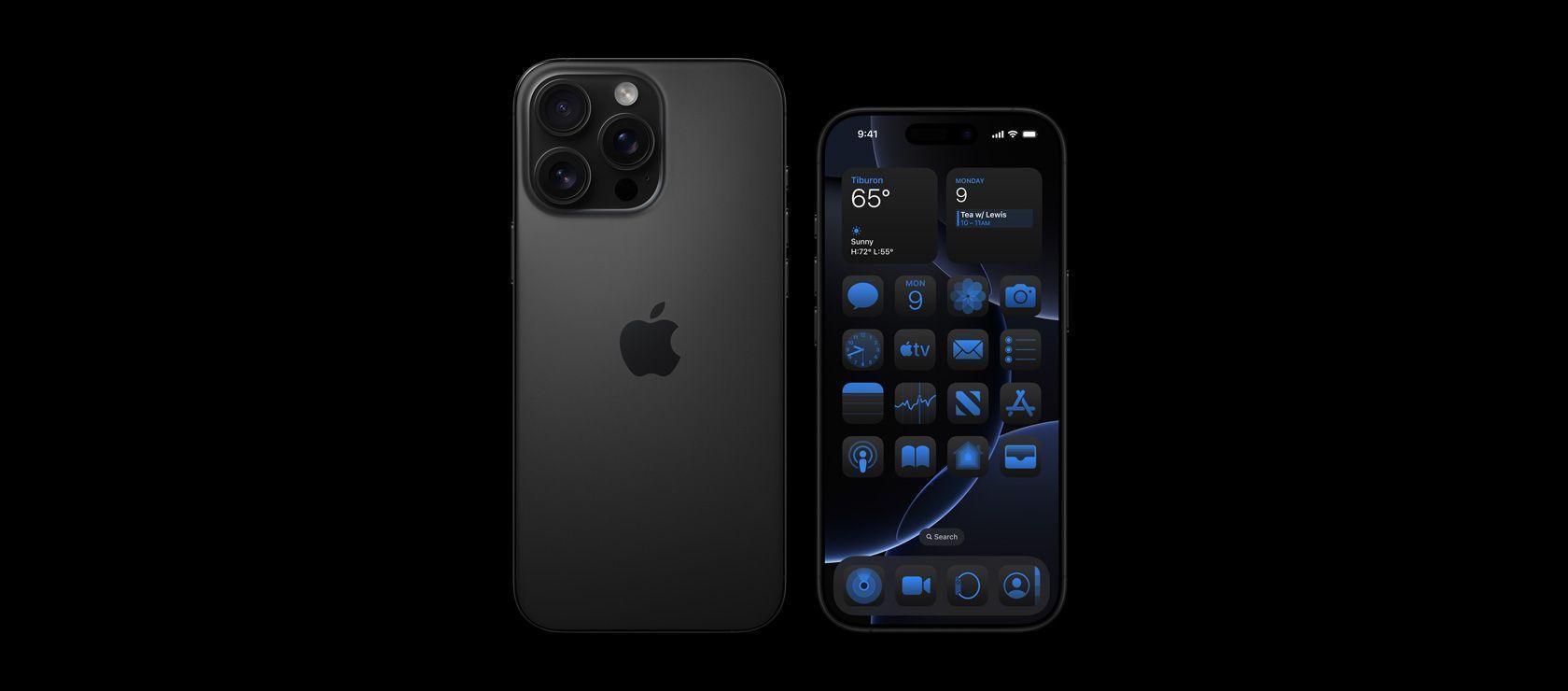 Смартфон Apple iPhone 16 Pro 256 ГБ Black Titanium