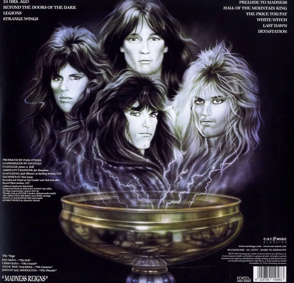 Виниловая пластинка SAVATAGE - Hall Of The Mountain King
