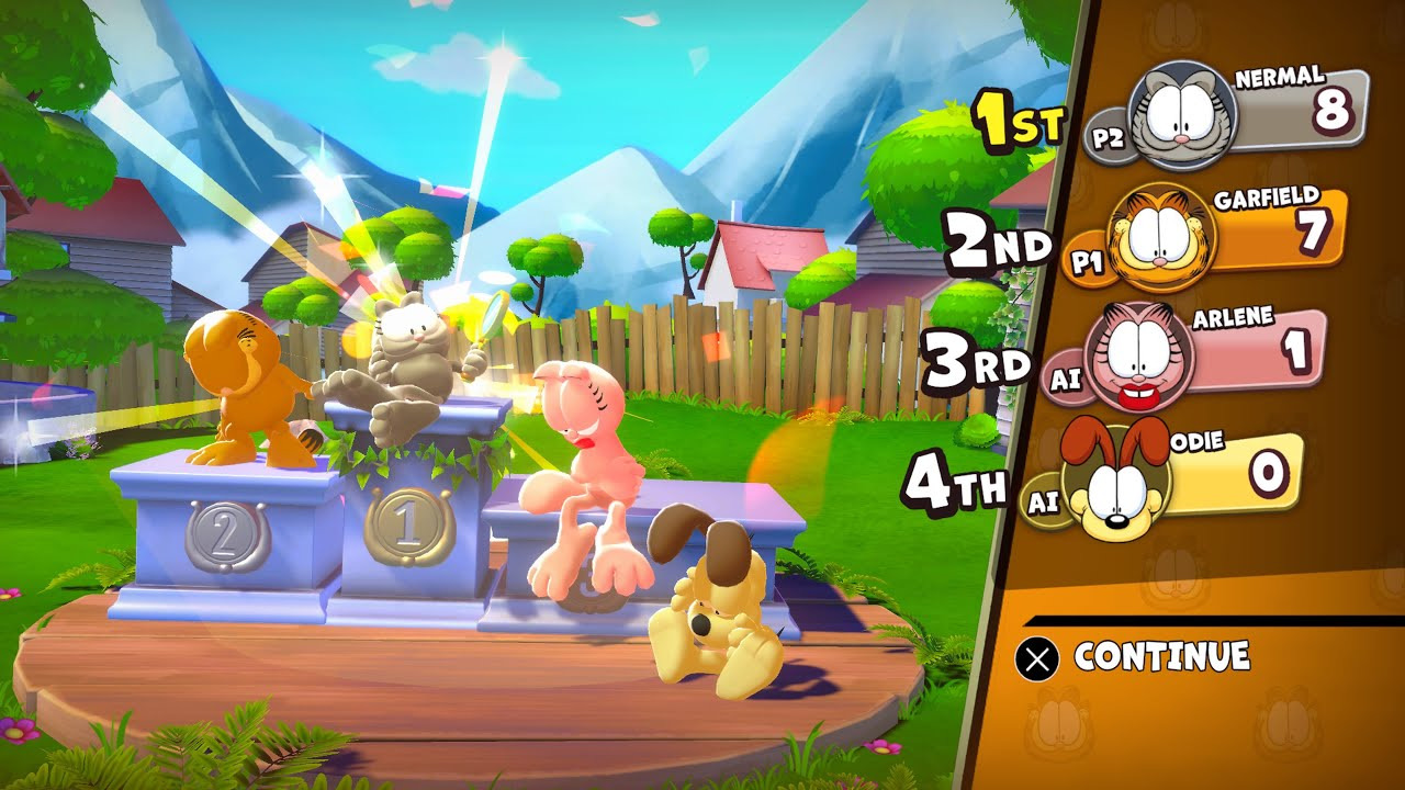 Игра Garfield Lasagna Party, русские субтитры (PS5)