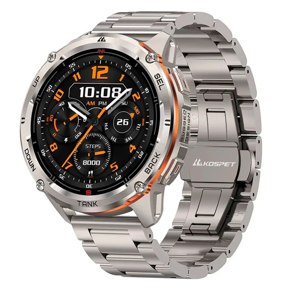 Смарт-часы Kospet Tank T3 Ultra 2 Silver