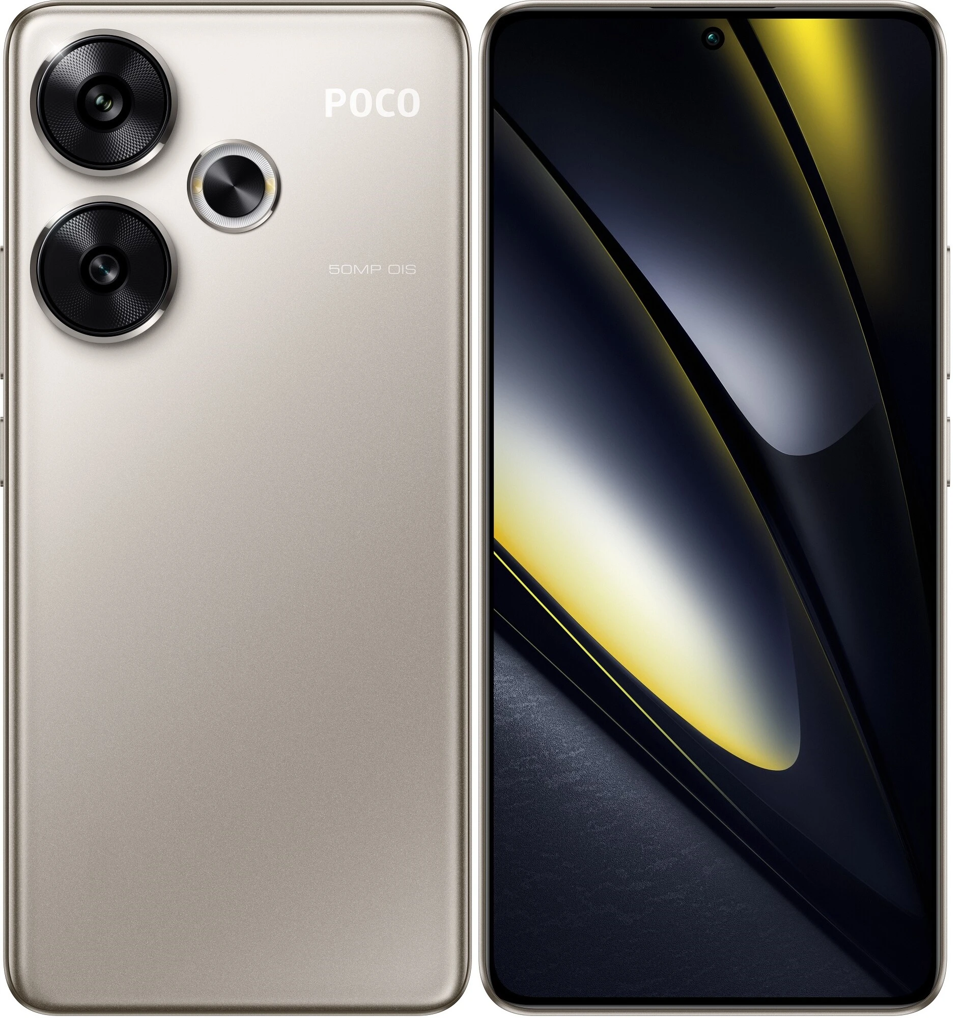 Смартфон Xiaomi Poco F6 5G | 12/512 ГБ (Титановый | Titanium)