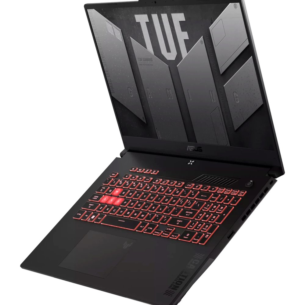 Ноутбук ASUS TUF Gaming A17 FA707NUQ-HX010 (17.3", AMD Ryzen 7 170, 16 ГБ, 512 ГБ SSD, RTX 4050 6 ГБ, 144 Гц) 90NR0QH5-M000D0, серый (Mecha Gray)