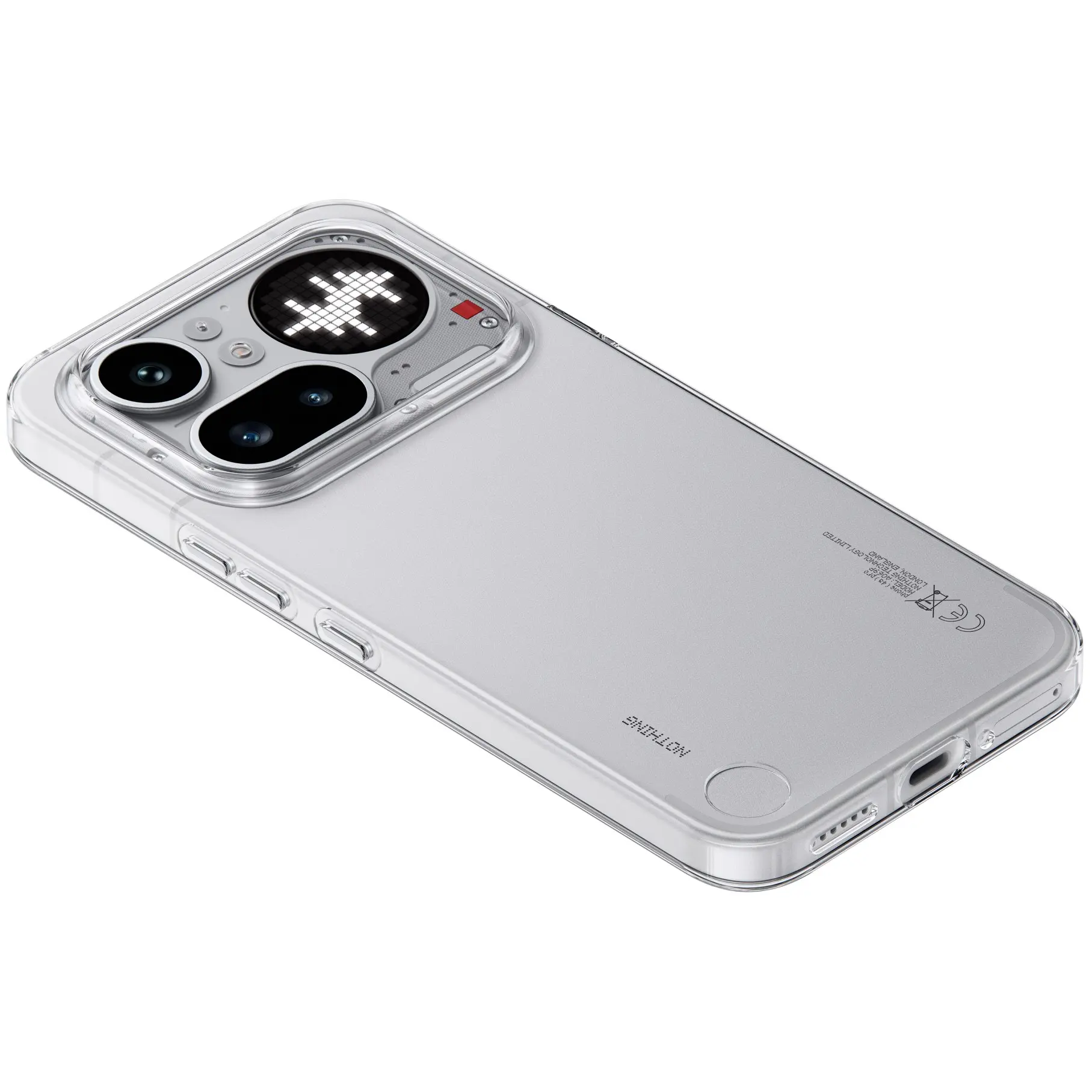 Смартфон Nothing Phone (4a) Pro 8/128 ГБ Серебристый