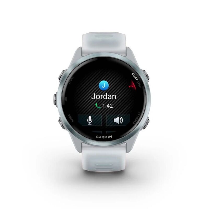 Смарт-часы Garmin Forerunner 570 - 42 mm, Облачно-голубой алюминий с облачно-голубым ремешком