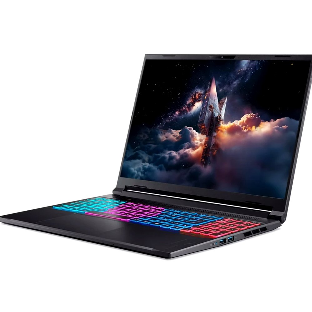 Ноутбук Acer Nitro V 16S NH.U28CD.005 (16", Intel Core 5 210H, 16 ГБ, 1 ТБ SSD, RTX 5060 8 ГБ, 180 Гц) Черный