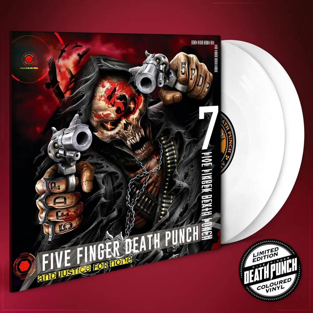 Виниловая пластинка FIVE FINGER DEATH PUNCH - And Justice For None (White)