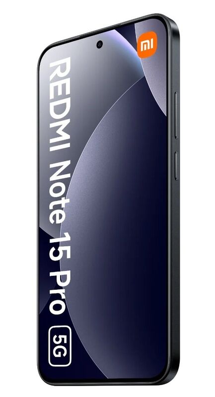 Смартфон Xiaomi Redmi Note 15 Pro 5G | 8/512 ГБ (Черный | Black) (Global Version)