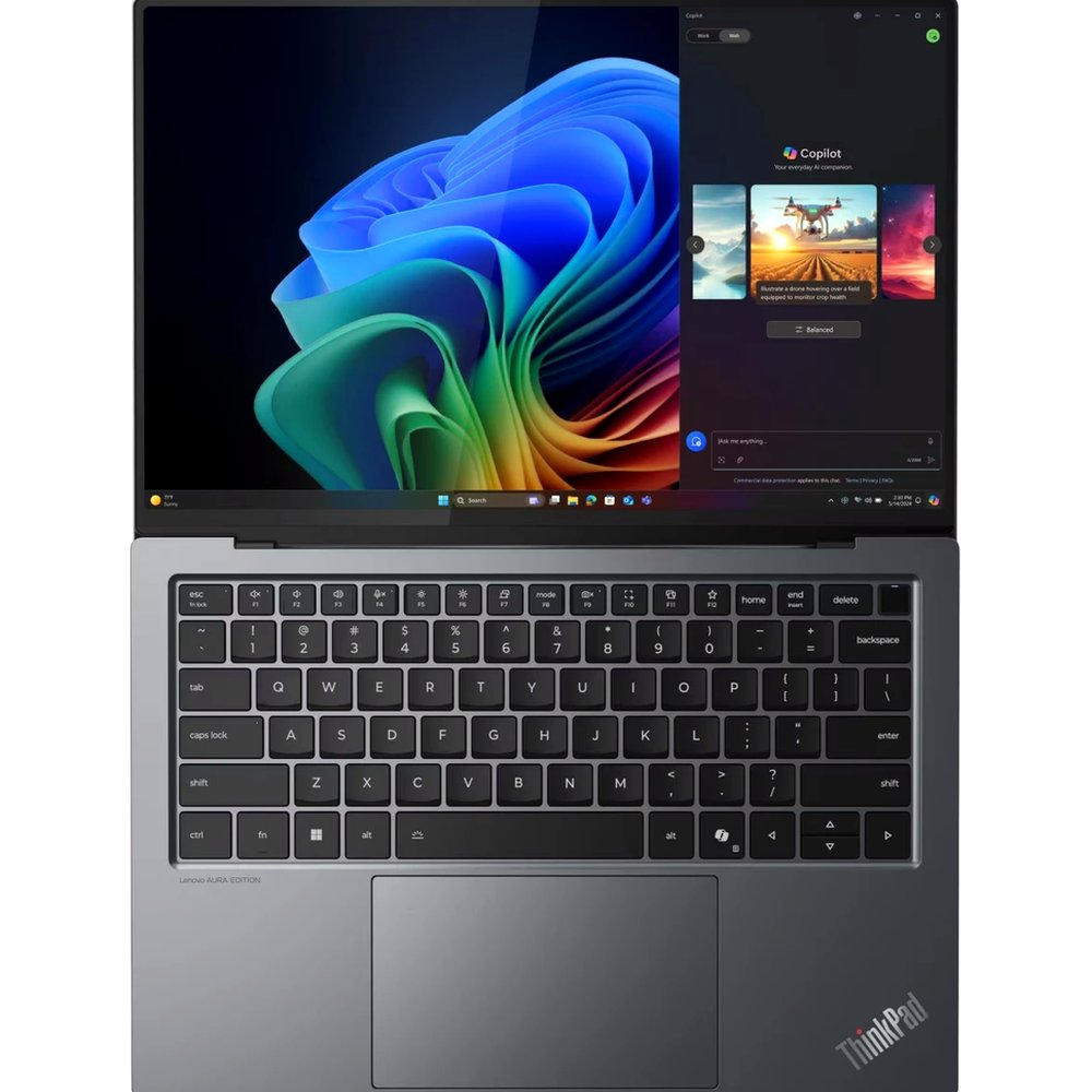 Ноутбук Lenovo ThinkPad X9 14 21QA0004US (14", Intel Core Ultra 7 258V, 32 ГБ, 1 ТБ SSD) черный