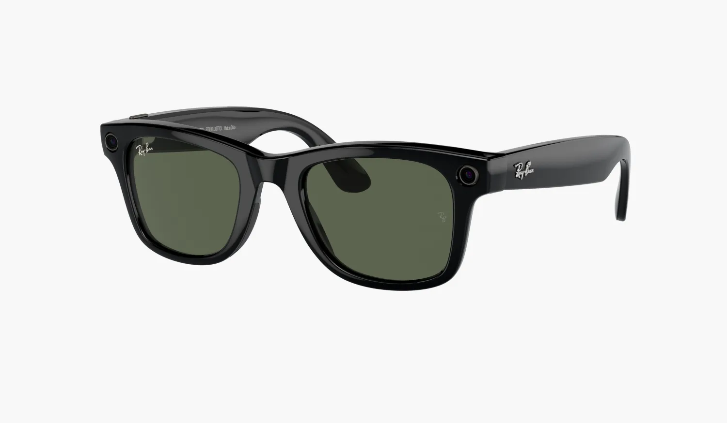Умные очки Ray-Ban Meta Wayfever RW4008 Matte Black / Transitions Graphite Green 601S/1M, размер L