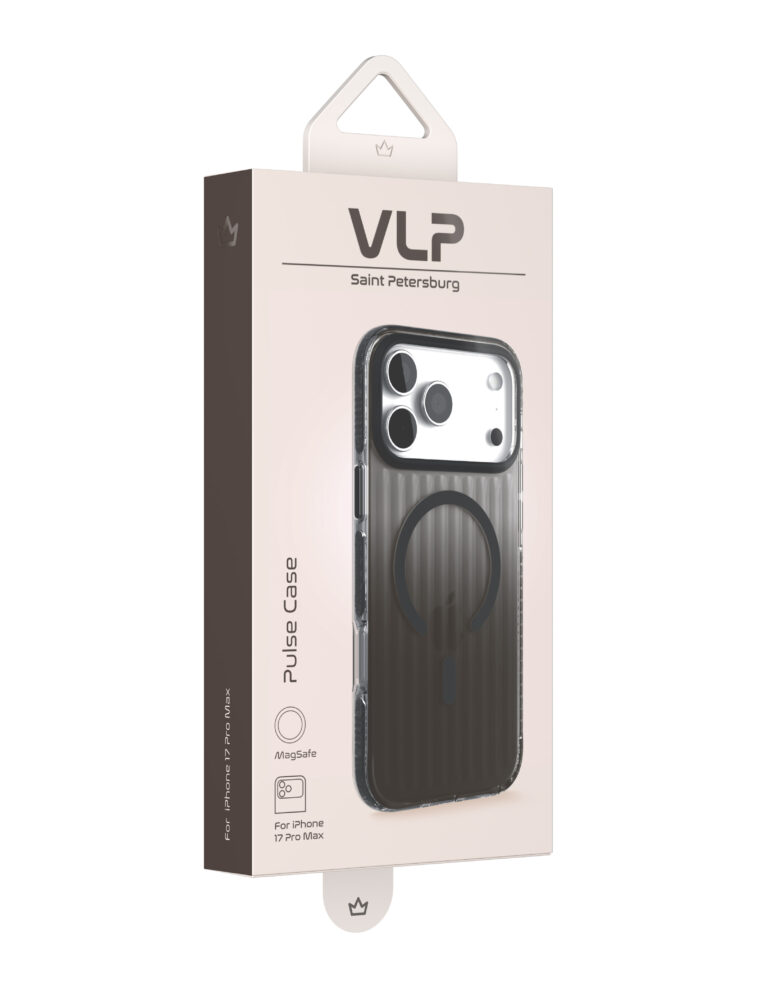Чехол VLP Pulse Case с MagSafe для iPhone 17 Pro Max, Черный