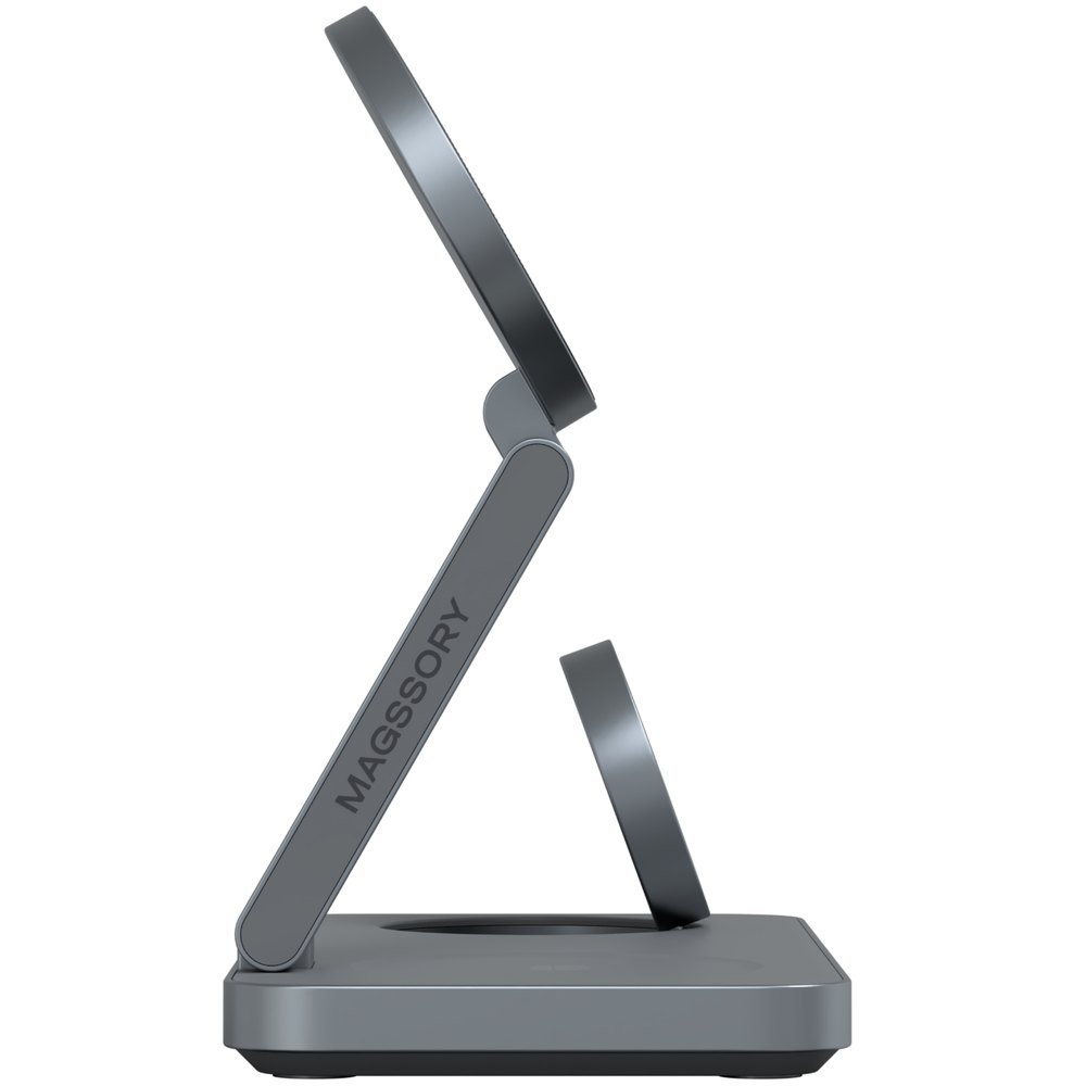 Беспроводное зарядное устройство Magssory Yoga для Samsung 3-в-1 с Qi2