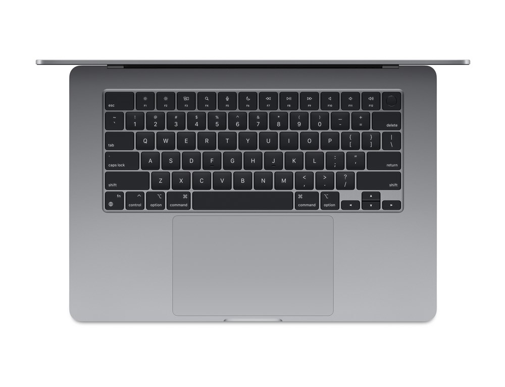 Ноутбук MacBook Air 15" M3 (2024) 8C CPU/10C GPU, 16 ГБ RAM, 256 ГБ SSD, (Space Gray | Серый космос) (Z1BP000QF)