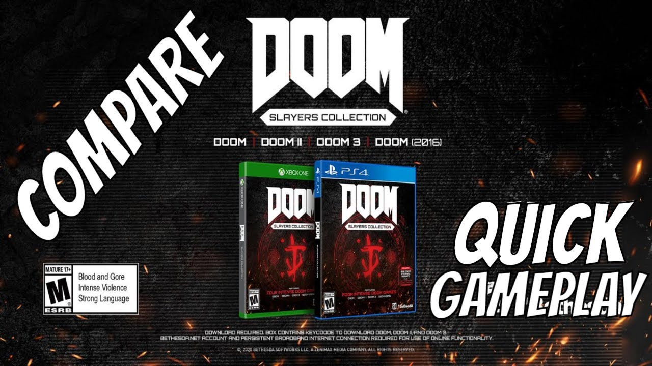Игра DOOM Slayers Collection, русский язык (PS4)