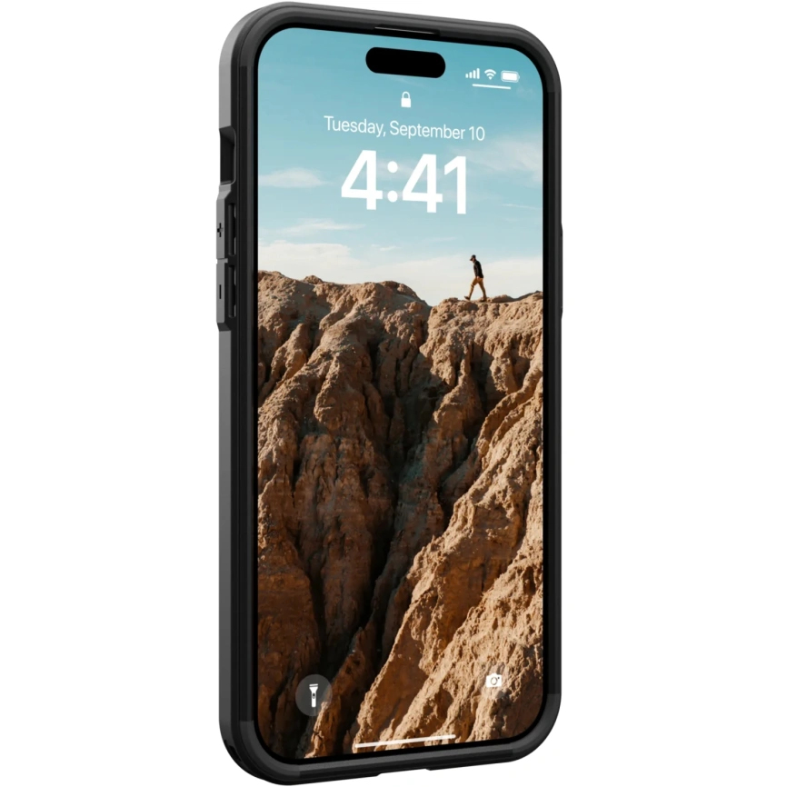 Чехол UAG с поддержкой MagSafe Civilian для iPhone 15 Plus, цвет Черный