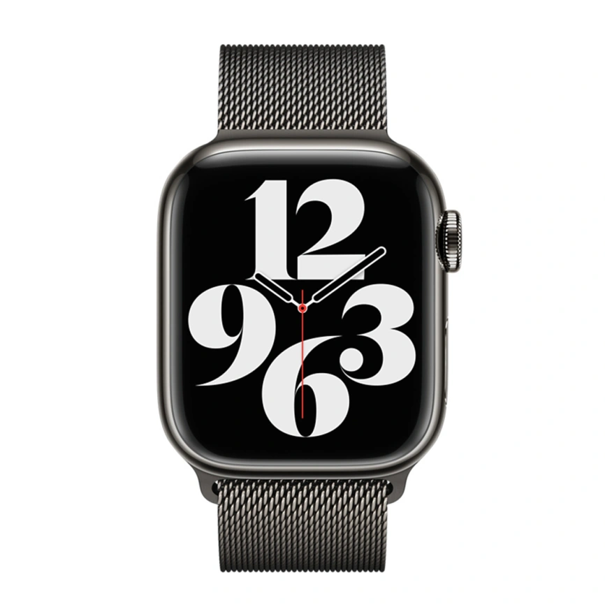Ремешок Apple Watch 45mm Graphite Milanese Loop