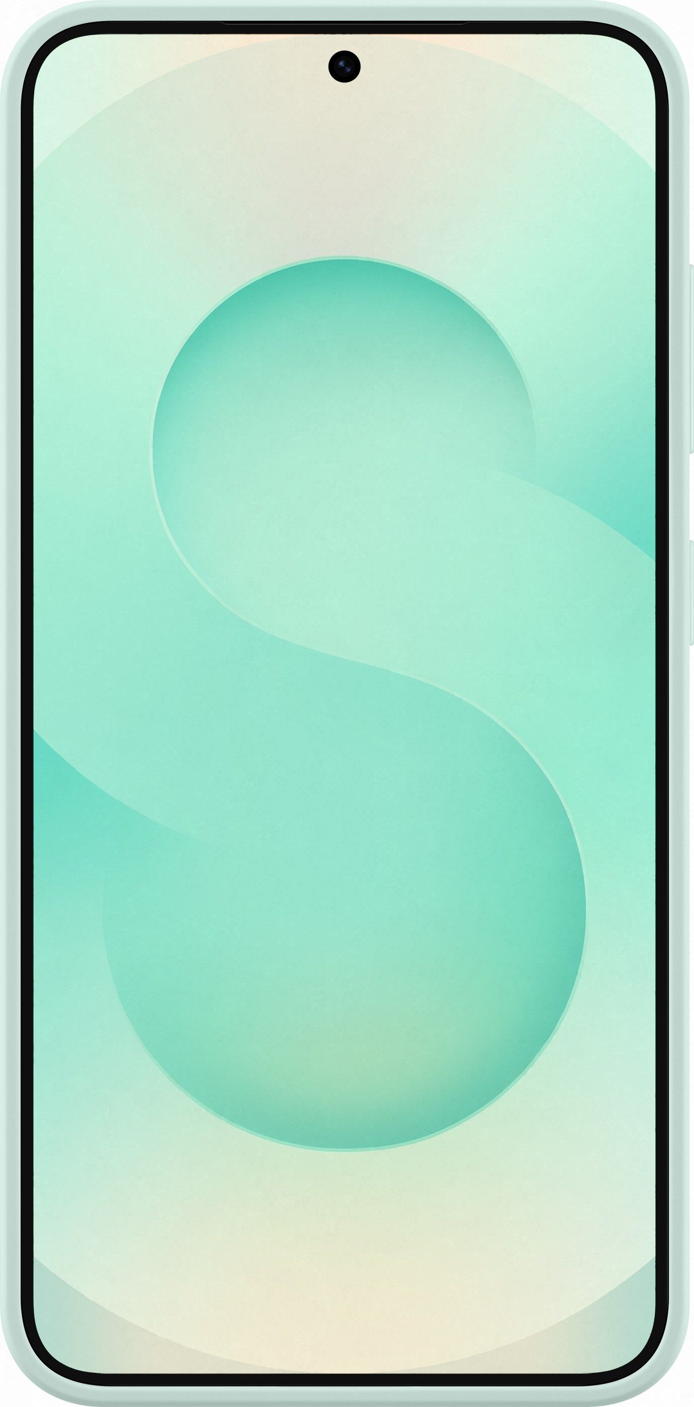 Чехол Samsung S25 Silicone Case Мятный