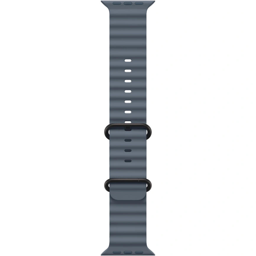 Смарт-часы Apple Watch Ultra 3 - 49 mm Black Titanium case | ремешок Ocean Band | Anchor Blue