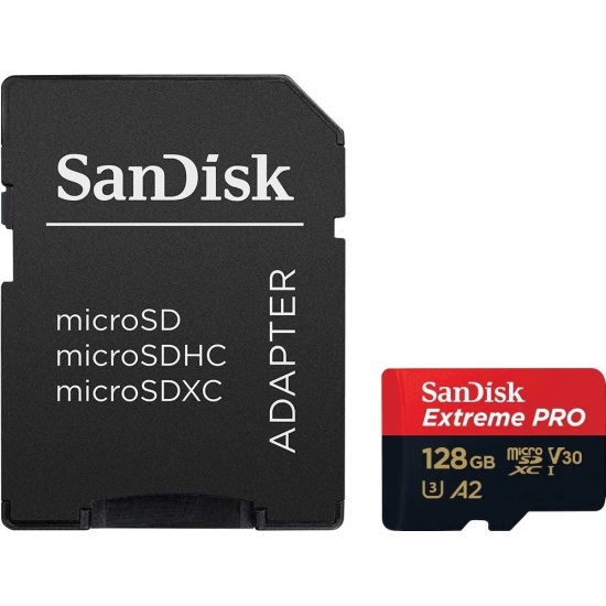 Карта памяти Sandisk Extreme Pro, 128 ГБ