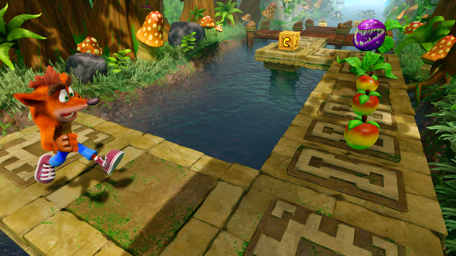 Игра Crash Bandicoot N. Sane Trilogy, английский язык (PS4)