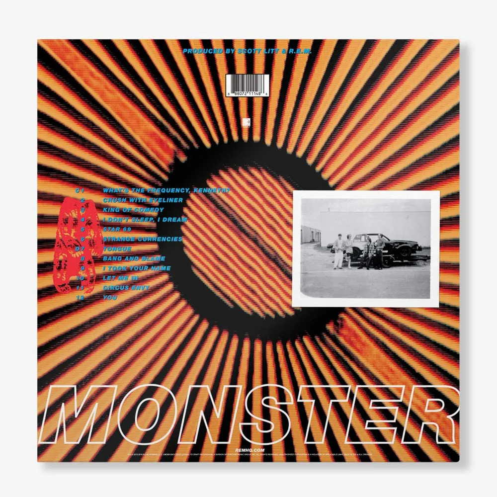 Виниловая пластинка R.E.M. - Monster (25th Anniversary)