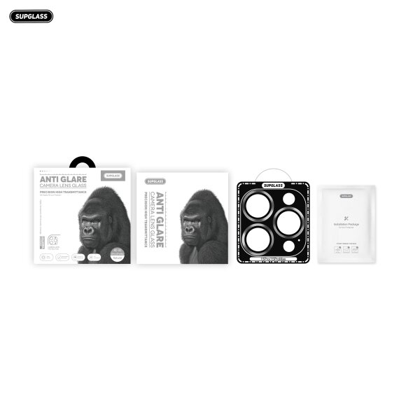 Защитное стекло для задней камеры Supglass SG-31 iPhone 17 Pro/17 Pro Max Оранжевый