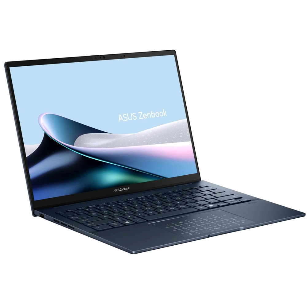 Ноутбук ASUS Zenbook 14 UX3405CA-U7512 (14", Intel Core Ultra 7 255H, 16 ГБ, 512 ГБ SSD, сенсорный экран, Windows) 90NB14W7-M00MP0, серый