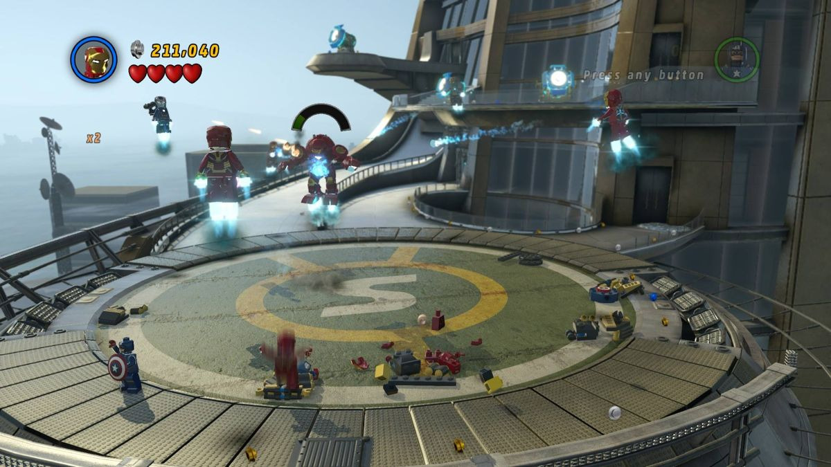 Игра LEGO Marvel Super Heroes, английский язык (PS4)