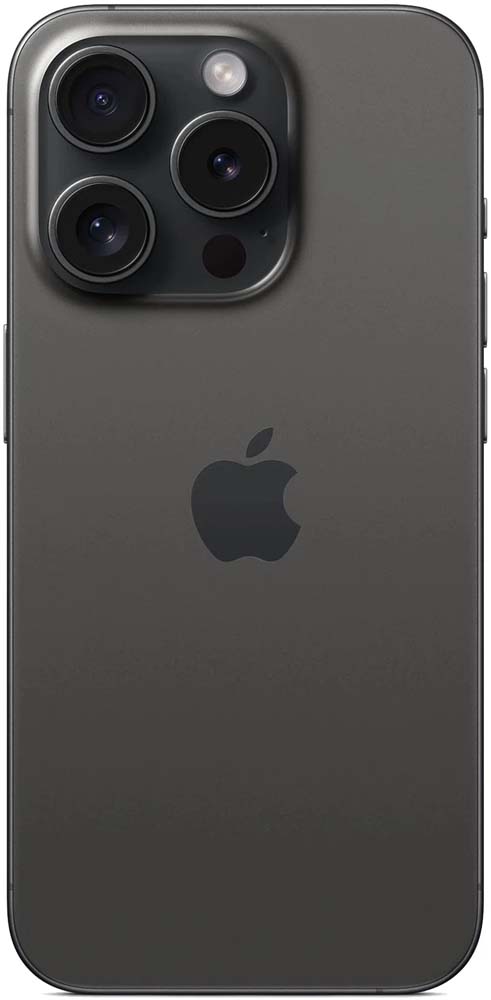 Смартфон Apple iPhone 15 Pro Max DualSim 256 ГБ (Black Titanium | Чёрный титан)